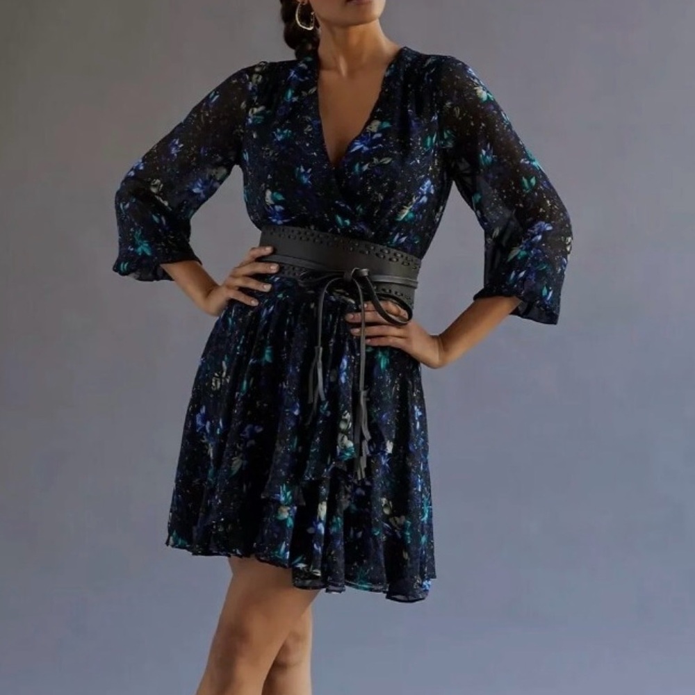 Anthropologie Floral Dress